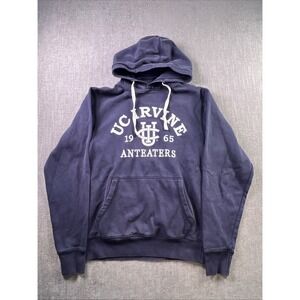 Vintage UC Irvine Anteater Hoodie Men's S Blue Embroidered Preppy University
